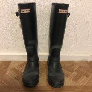 Blue nave Hunter Boots